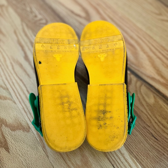 Melissa + Vivienne Westwood Anglomania Flat Sandals / Size 9, fits 8 - Picture 3 of 3